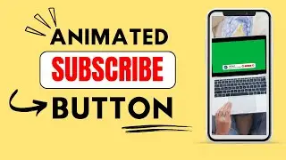 How to Create Free Animated Youtube Subscribe Button Using CANVA | Green Screen Subscribe Button