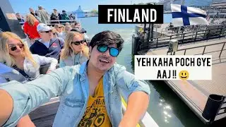 Yeh Kaha Poch Gye 😃 Finland Me 🇫🇮 #travelvlog #finland #sagaraggarwalvlogs