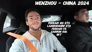 What does a rich life in China look like? Testing supercars all day!