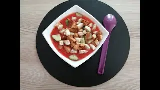 За 10 минут холодный суп Гаспачо с Tupperware.
