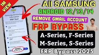 2025 All Samsung FRP Bypass  || 100% Working Android 13/14/15 | New Method | No PC 