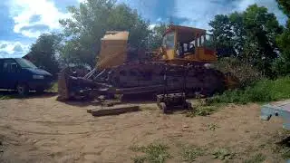 T130 Remontas Ремонт трактора Т130