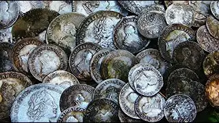 Two huge treasure troves of silver and artifacts were found