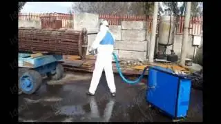 Heat exchangers cleaning robot - FX2 AIR - idrojet.com