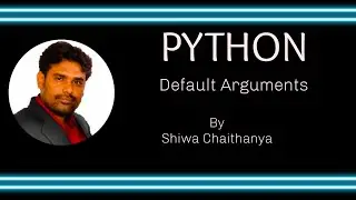 Default Arguments in Python