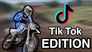 Мотокросс в TikTok Мото моменты из Тик Ток. Мото трюки приколы падения
