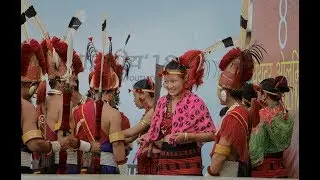 Naga folk dance performed 2018 -New Delhi