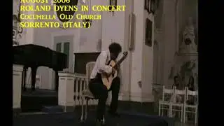 Roland Dyens plays : Thalassa Platia (Manos Hadjidakis)