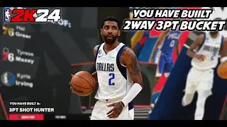 This 3 Point Shot Hunter with Gold 94 Feet and Gold Challenger Dominating Rec in NBA 2K24