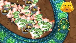 LittleBigSnake.io 🐍 60 Rebel Kills 👑 + Best Kills 😇 #7