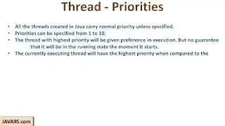 Java Tutorial # 23 | Multithreading in Java Part 2 | Thread States | Java Tutorials by Java9s