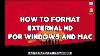 How to Format External HD for Windows and Mac (in 1 minute)