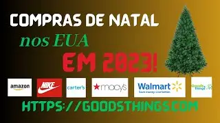 COMPRAS de Natal nos EUA em 2023!
