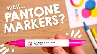 Trying The PANTONE PRIMARY Markers