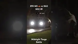 GT7 BMW M3 vs Honda NSX Touge Battle #gt7 #touge #jdmcars #eurocars #jdm #drift #initiald