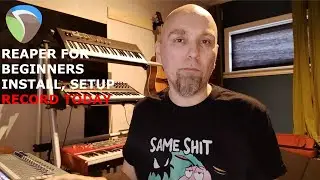 REAPER for beginners: Install, Setup and Record Today