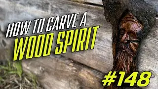 How to Carve a Wood Spirit #148 | Crooked Chisel TV | Learn to Carve