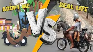 ADOPT ME VS REALIDADE - ADOPT ME VS REAL LIFE