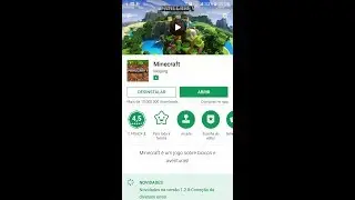 COMO BAIXAR MINECRAFT DIRETO DA PLAY STORE GRÁTIS