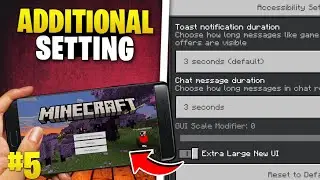 🚀 Minecraft's Ultimate Accessibility Settings! (Part 5) | Best Pro Features & Secret Hacks 🔥🎮