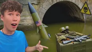 I came across a military weapon in the sewers!