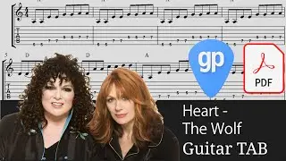 Heart - The Wolf Guitar Tabs [TABS]
