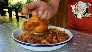 Thick Beans with Bacon in Tomato Sauce | Delicious Recipe