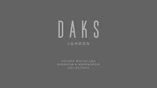 DAKS AW20 Runway Show