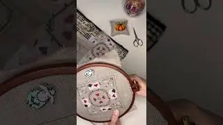 делаю шов бискорню 🗿 скоро у меня будет шикарная игольница 😍