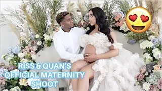 OUR FIRST MATERNITY PHOTOSHOOT EVER! *So Cute*