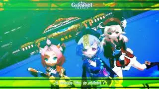 MMD Genshi Impact  Mona CV Natsukawa Shiina Vostfr