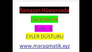Dahimatik :Sual-6  