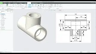 Creo parametric tutorials for beginners|creo|proE|tutorial-14
