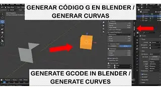 How to generate Gcode in Blender for 3D printing | Generte curves, contours or toolpath