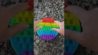 Large Pop It Rainbow 🌈  and Glow In Dark  AMSR