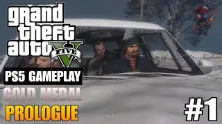 GTA 5 PS5 - Mission #1 - Prologue [Gold Medal Guide] | ZynthPlays