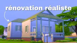 Sims 4 | 2ème RENOVATION à Willow Creek (jeu de base + maison starter) 🏠