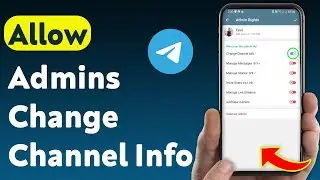 How To Allow Admins Change Channel Info on Telegram (Updated)