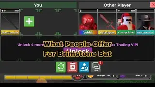 What People Offer For Brimstone Bat || 🔪Survive The Killer