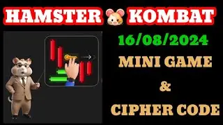 16/08/2024 MINI GAME KEY 🗝️ And Today CIPHER CODE SOLVED