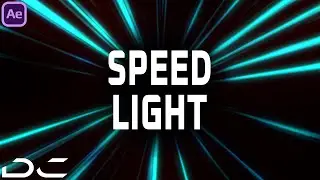 Super Simple Speed Light Effect in Adobe After Effects | No Plugin