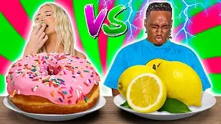 SOUR VS SWEET CHALLENGE!