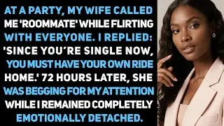 At A Party, My Wife Called Me 'Roommate' While Flirting With Everyone. Then I Replied…