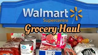 $57.12 Walmart Grocery haul | WALMART Groceries for ONE PERSON