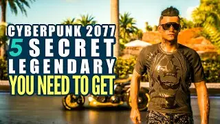 Cyberpunk 2077 NEW 5 Legendary Clothing Patch 1.2 