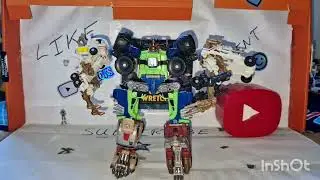 Vid 859 Transformers Power Core Combiners Mudslinger
