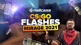 CS:GO 2021 Mirage Flashes [Tutorial]