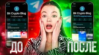 БЕСПЛАТНО! Как Накрутить Подписчиков в Телеграм (Новый Сайт)