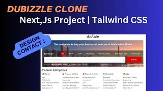 Design Contact us Form in Dubizzle 2.0 part #6 : Next.js project | Forms in Tailwind CSS