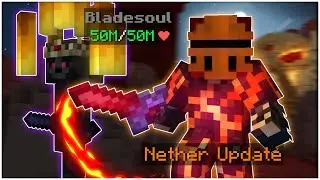 I Played the Nether Update | Hypixel Skyblock (ft. Powliner)